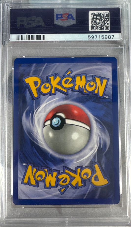 1999 POKEMON JUNGLE #61 RHYHORN 1ST EDITION PSA 8