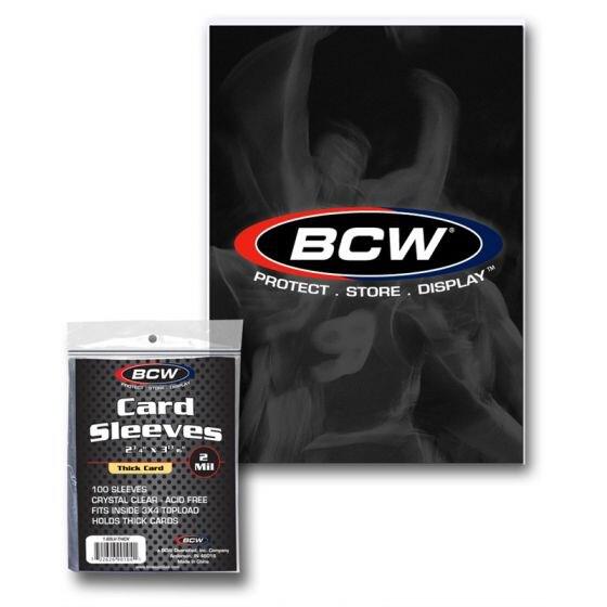 Thick Card Sleeves - BCW Card Sleeves