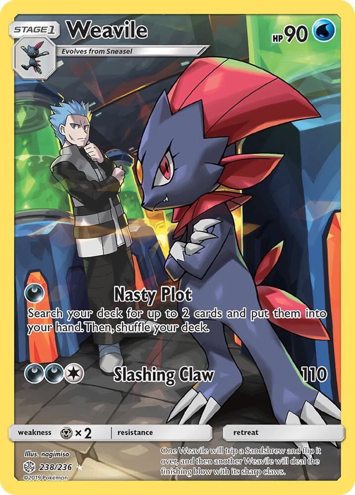 Weavile (Secret) - SM - Cosmic Eclipse