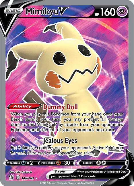 Mimikyu V (Full Art) - SWSH05: Battle Styles