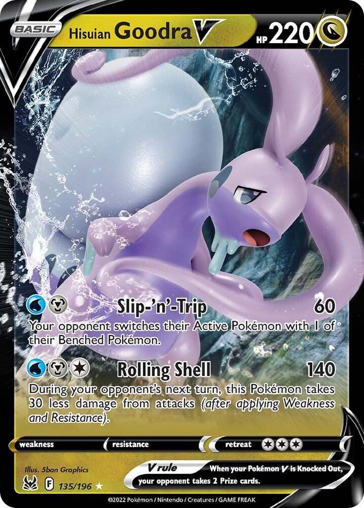 Hisuian Goodra V - SWSH11: Lost Origin