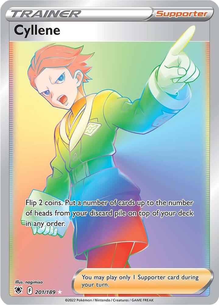 Cyllene (Secret) - SWSH10: Astral Radiance Topcard Cyllene (Secret) - SWSH10: Astral Radiance Topcard