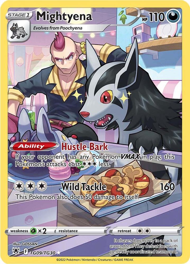 Mightyena - SWSH10: Astral Radiance Trainer Gallery