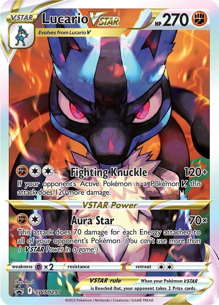 Lucario VSTAR - SWSH291 - SWSH: Sword & Shield Promo Cards