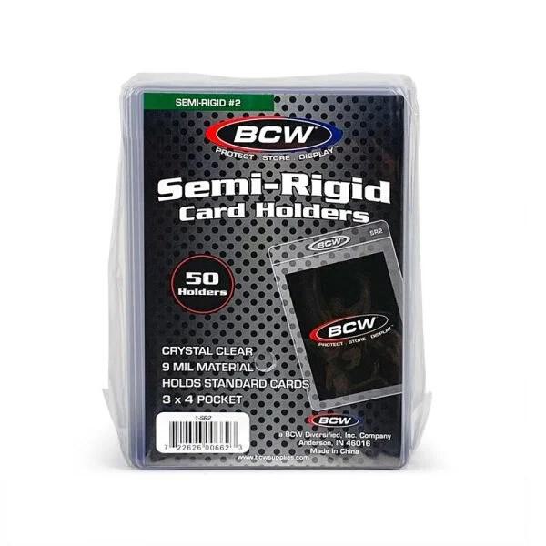 Semi-Rigid Card Holder #2 (50ct.) - BCW Toploaders