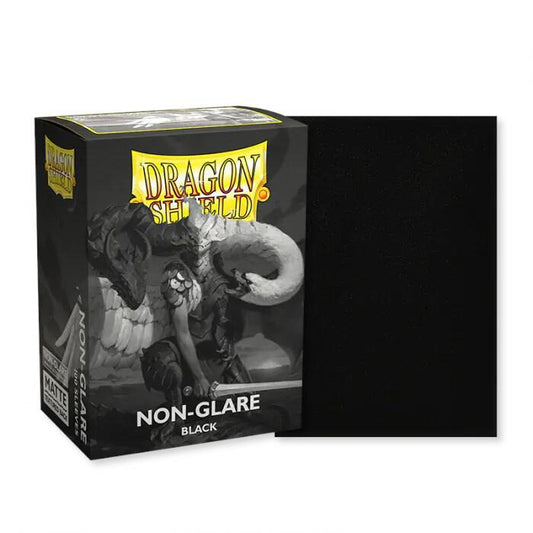 Dragon Shield Non-Glare V2 Matte Sleeves - Black (100-Pack)