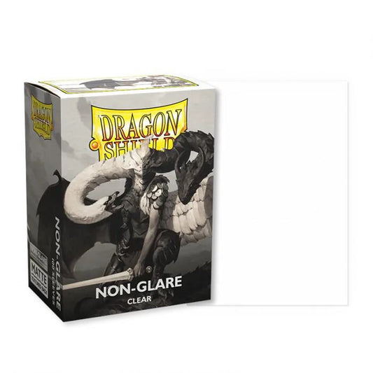 Dragon Shield Non-Glare V2 Matte Sleeves - Clear (100-Pack)