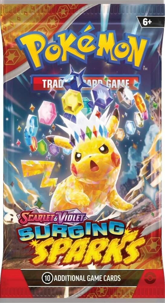 Surging Sparks Booster Pack – Topcard