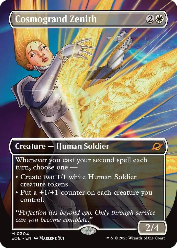 Cosmogrand Zenith (Borderless) (Foil) - Edge of Eternities