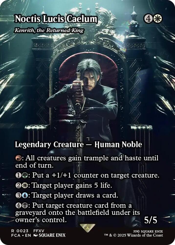 Noctis Lucis Caelum - Kenrith, the Returned King (Showcase) - FINAL FANTASY: Through the Ages