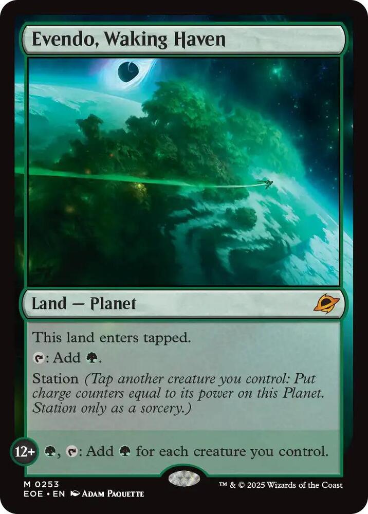 Evendo, Waking Haven - Edge of Eternities (Foil)