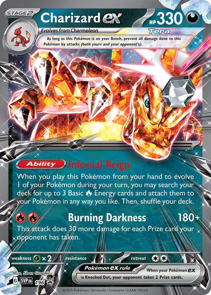 Charizard ex -196 - SV: Scarlet & Violet Promo Cards