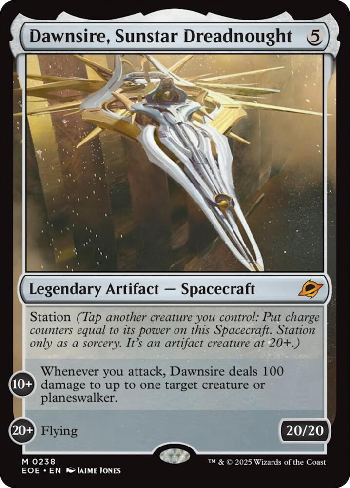 Dawnsire, Sunstar Dreadnought - Edge of Eternities (Foil)