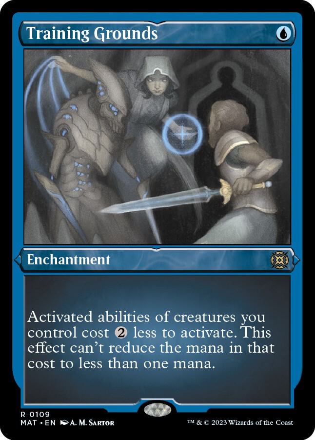 Training Grounds (Foil Etched) - March of the Machine: The Aftermath