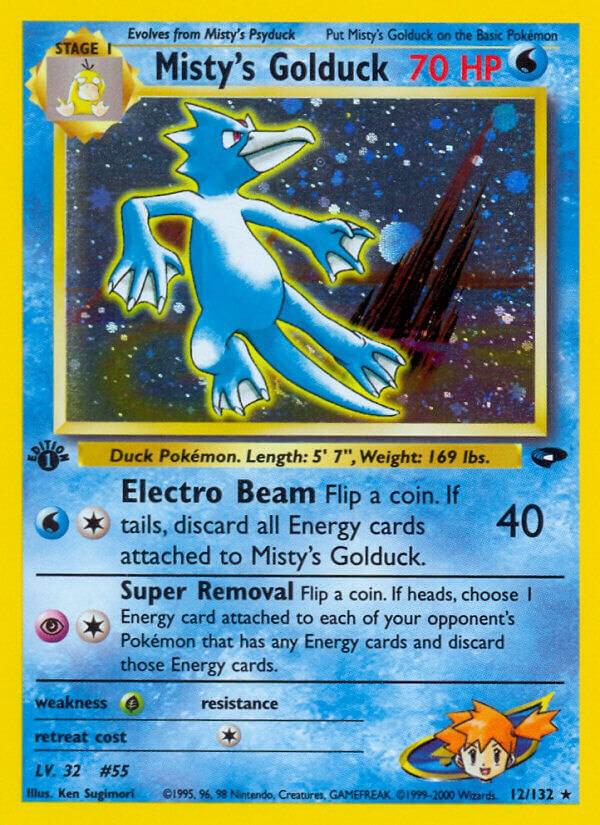 Misty's Golduck - Gym Challenge
