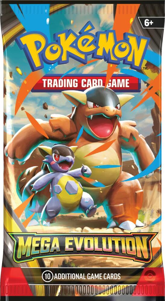 Mega Evolution Booster Pack Topcard Mega Evolution Booster Pack Topcard