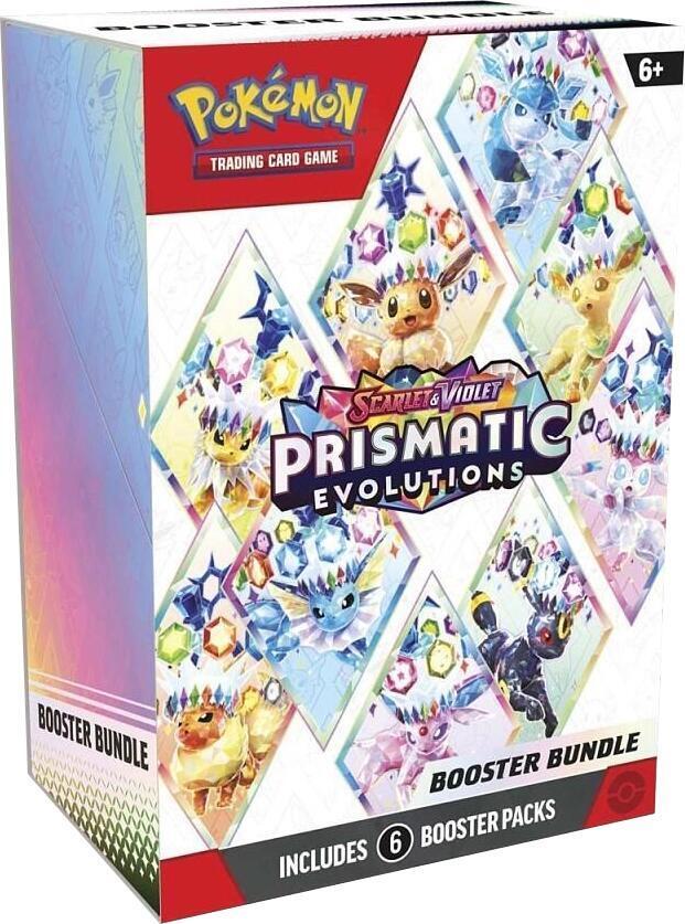 Prismatic Evolutions Booster Bundle Topcard Prismatic Evolutions Booster Bundle Topcard