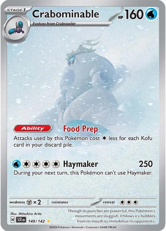 Crabominable - 149/142 - SV07: Stellar Crown