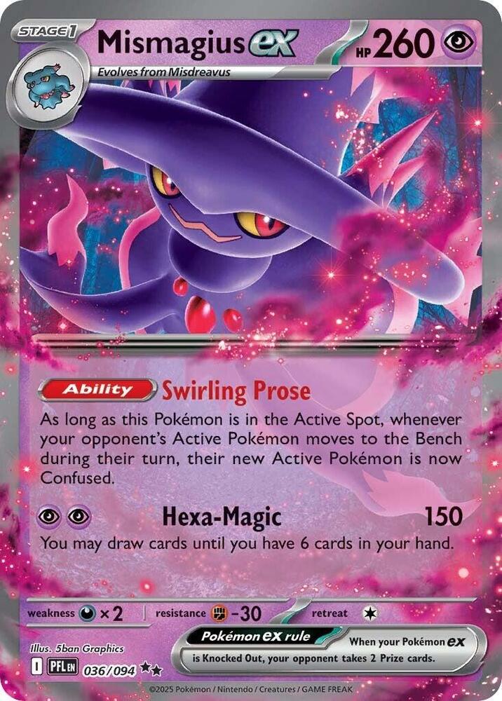 Mismagius ex - 036/094 - ME02: Phantasmal Flames