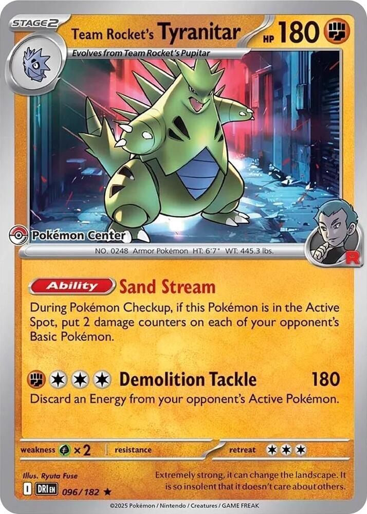 Team Rocket's Tyranitar (Pokemon Center Exclusive) - Miscellaneous Cards & Products