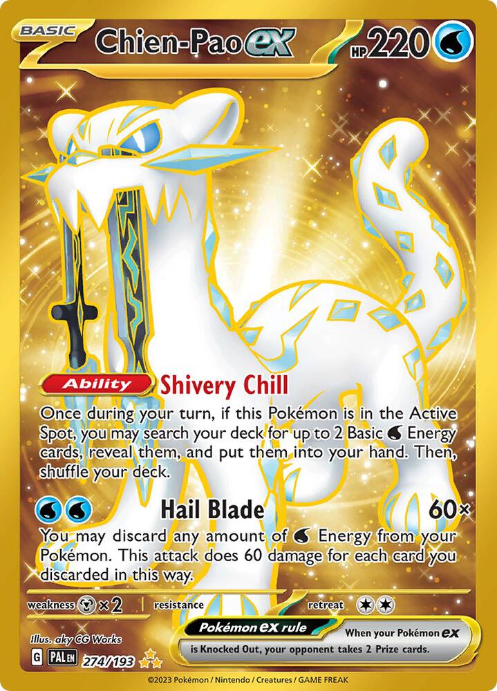 Chien-Pao ex - 274/193 - SV02: Paldea Evolved