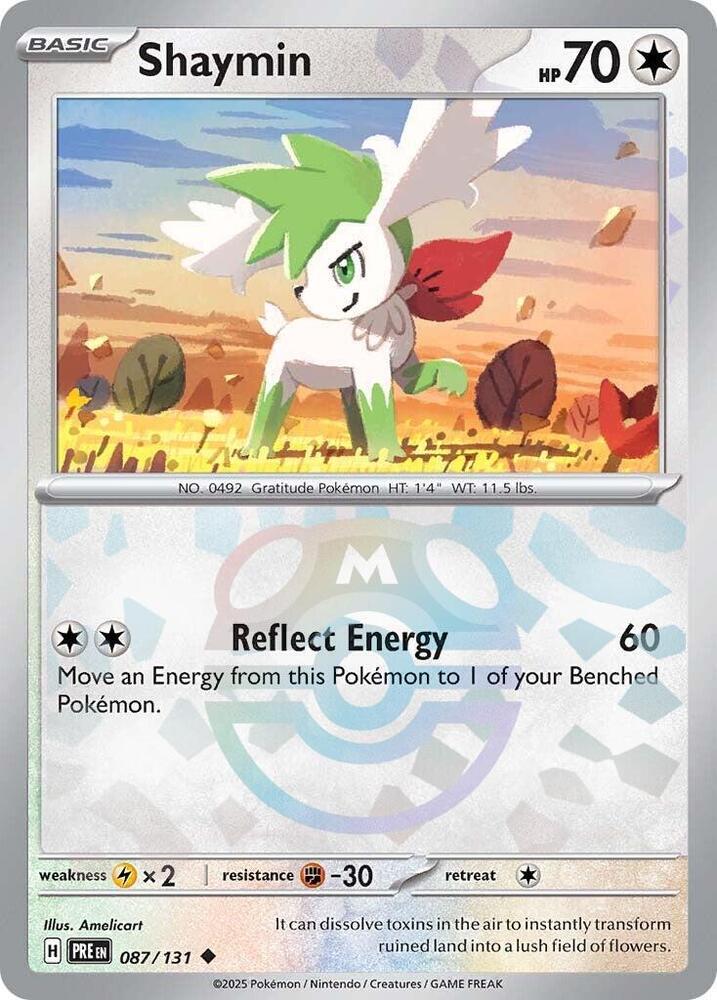 Shaymin (Master Ball Pattern) - SV: Prismatic Evolutions