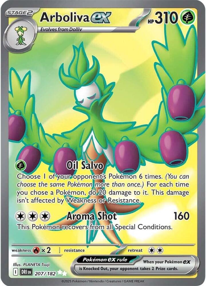 Arboliva ex - 207/182 - SV10: Destined Rivals