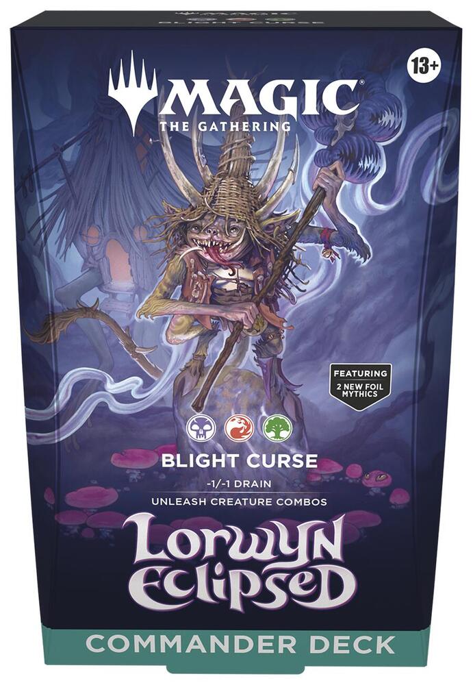 Lorwyn Eclipsed Commander Deck - Blight Curse (Pre-Order 1/23/2026)