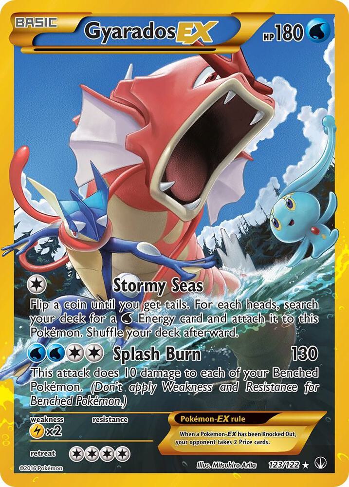 Gyarados EX (Secret) - XY - BREAKpoint