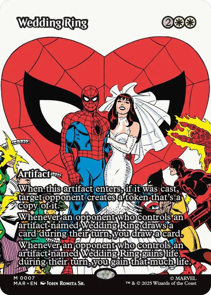 Wedding Ring (Borderless) - Marvel Universe Eternal-Legal