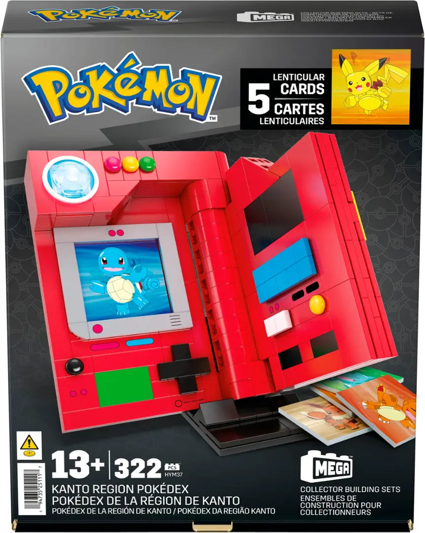 Mega Pokemon Pokedex Toy Kit