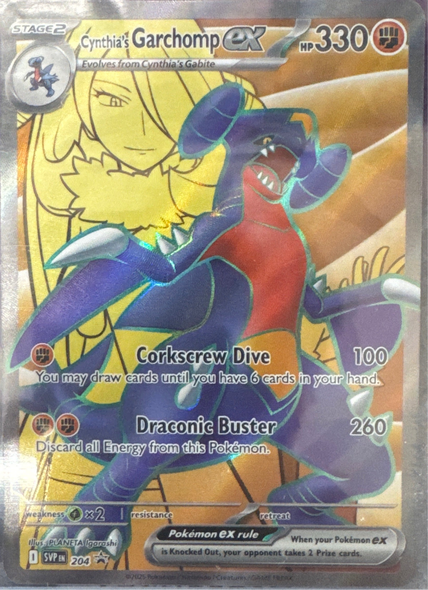 Cynthia's Garchomp ex - SV: Scarlet & Violet Promo Cards