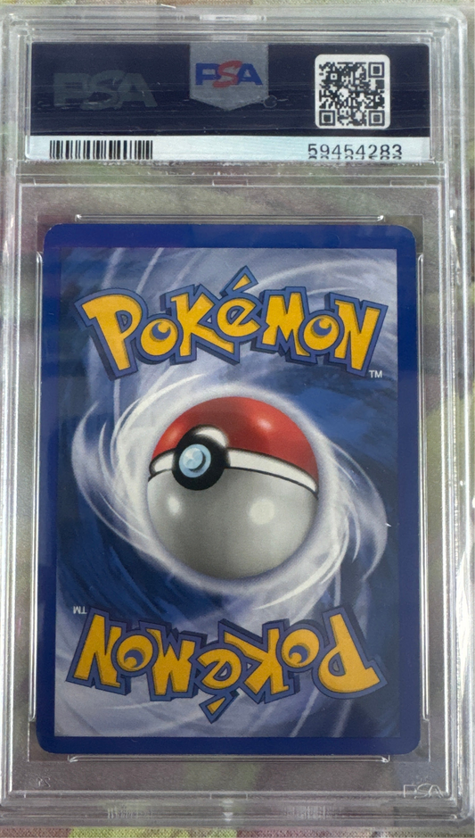 2000 POKEMON NEO GENESIS 1ST EDITION #96 PROFESSOR ELM 1ST EDITION PSA 8