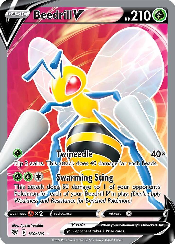Beedrill V (Full Art) - SWSH10: Astral Radiance