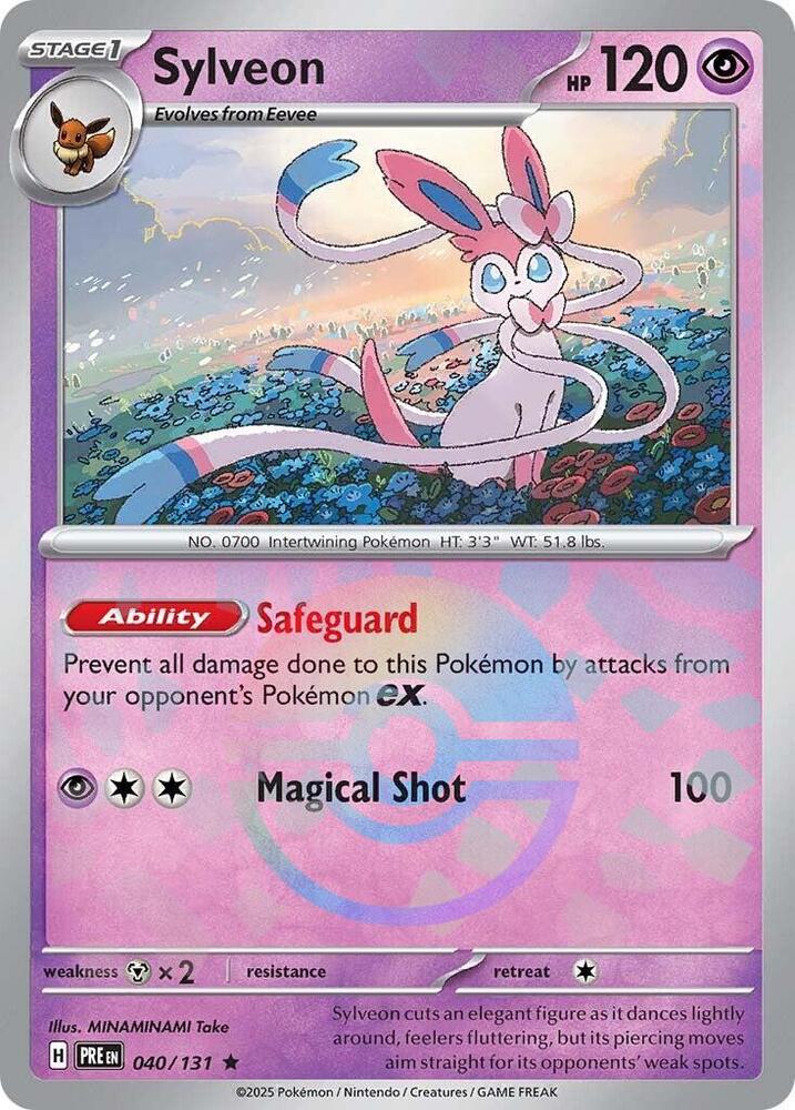 Sylveon (Poke Ball Pattern) - SV: Prismatic Evolutions