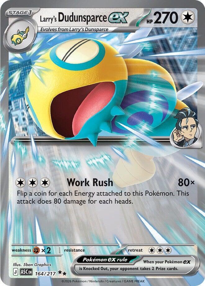 Larry's Dudunsparce ex - ME: Ascended Heroes