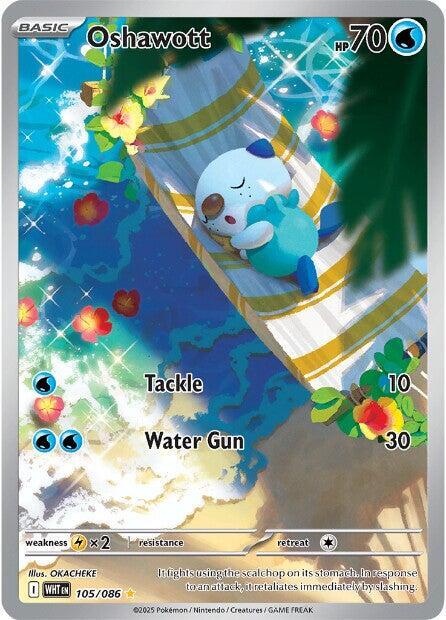 Oshawott - 105/086 - SV: White Flare