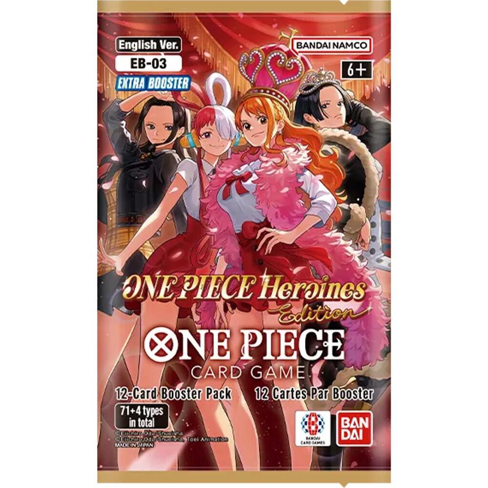 One Piece Heroines Edition Sleeved Booster Pack - Extra Booster: One Piece Heroines Edition