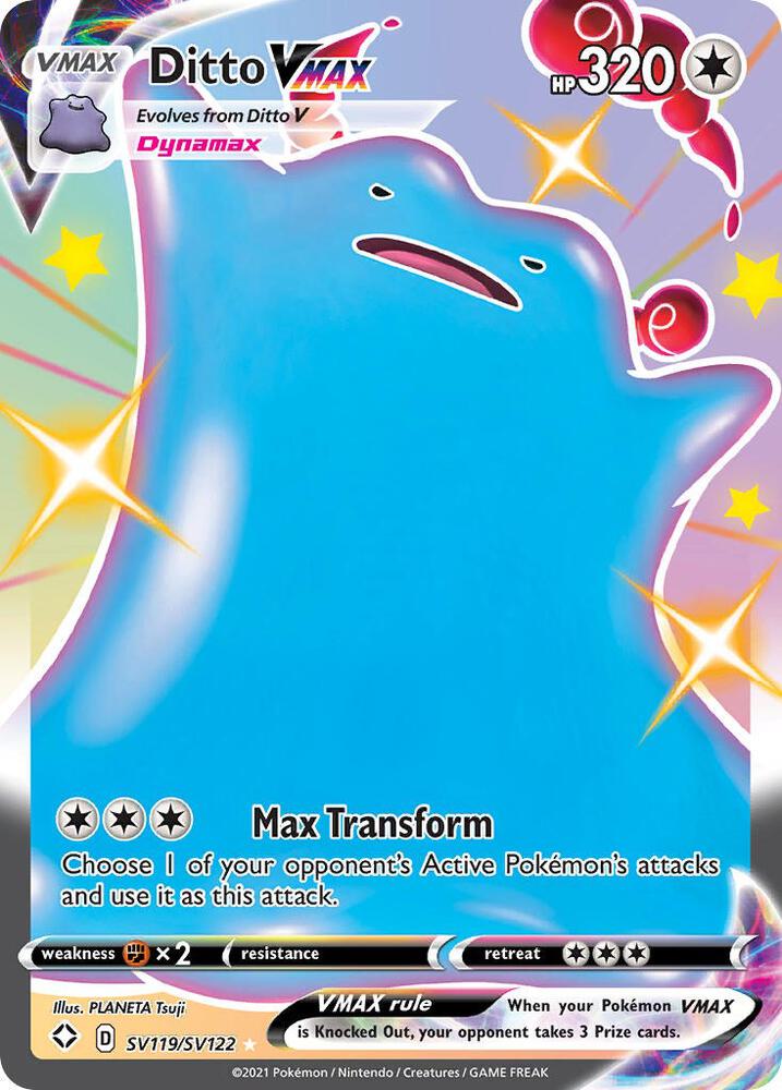 Ditto VMAX - Shining Fates: Shiny Vault