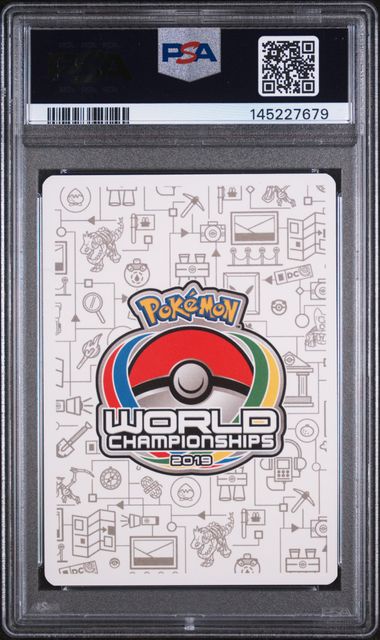 2019 POKEMON 2019 WORLD CHAMPIONSHIPS DECK: MIND BLOWN #160 NAGANADEL GX PSA 10