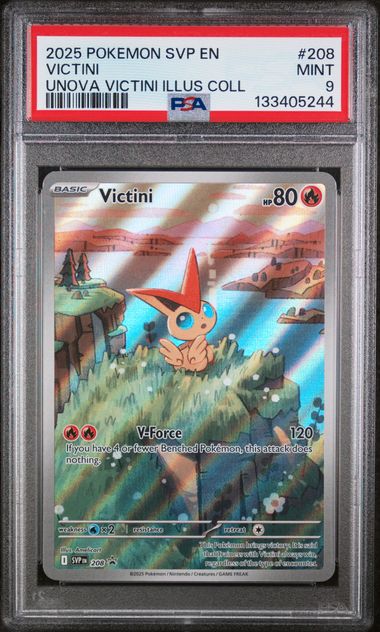 2025 POKEMON SVP EN-SV BLACK STAR PROMO VICTINI UNOVA VICTINI ILLUS CO Topcard 2025 POKEMON SVP EN-SV BLACK STAR PROMO VICTINI UNOVA VICTINI ILLUS CO Topcard