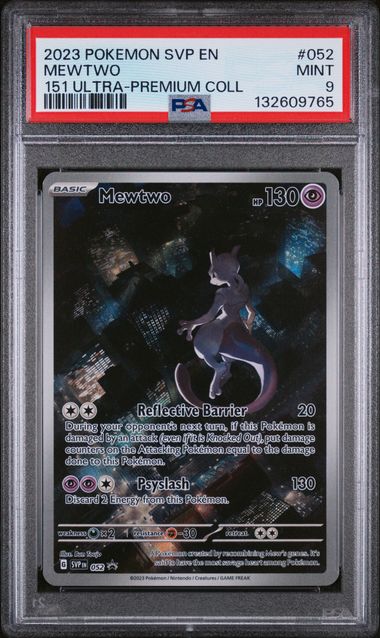 2023 POKEMON SVP EN-SV BLACK STAR PROMO MEWTWO 151 ULTRA-PREMIUM COLL –  Topcard