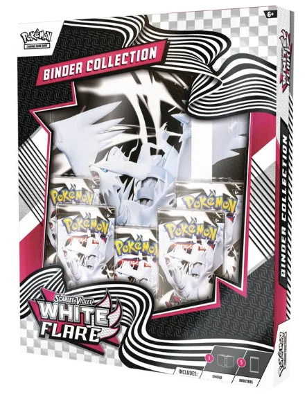 White Flare Binder Collection