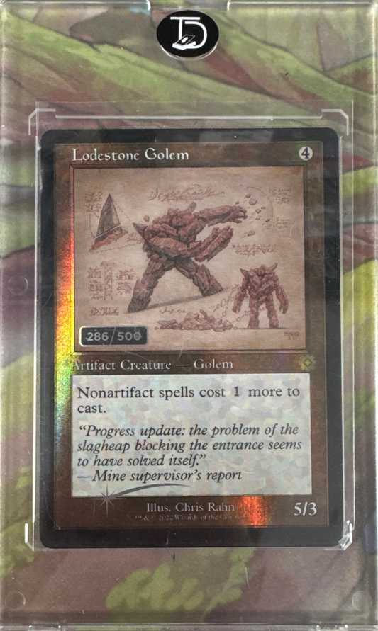 Lodestone Golem (Schematic) (Serial Numbered)