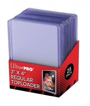 3" x 4" Clear Regular Toploader (25-Count) - Ultra Pro Toploaders