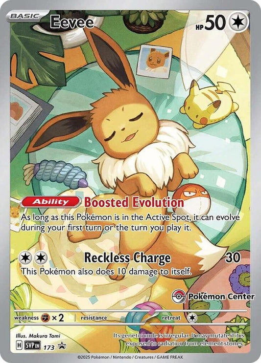Eevee - 173 (Pokemon Center Exclusive) - SV: Scarlet & Violet Promo Cards