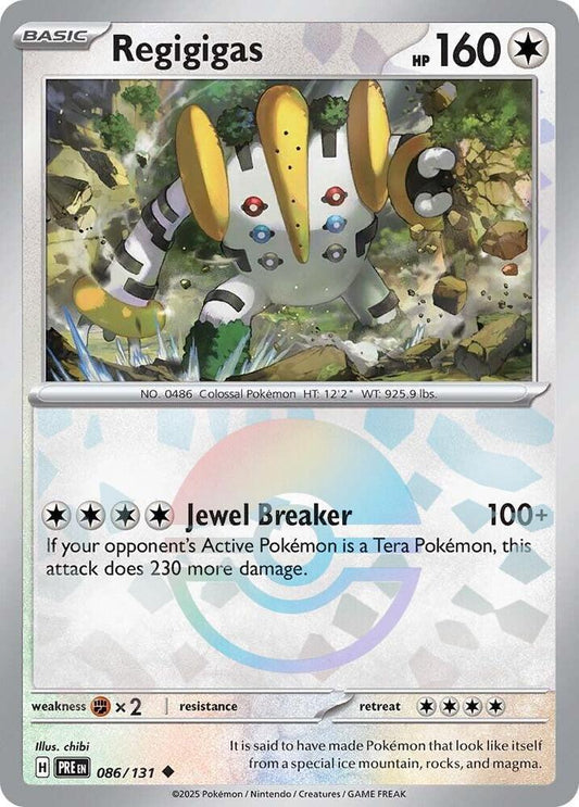 Regigigas (Poke Ball Pattern) - SV: Prismatic Evolutions
