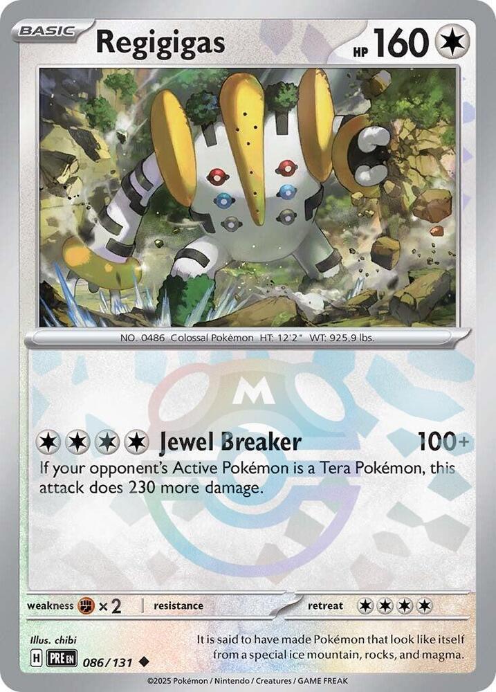 Regigigas (Master Ball Pattern) - SV: Prismatic Evolutions