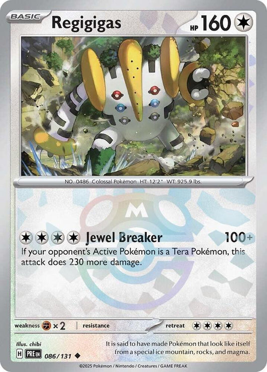 Regigigas (Master Ball Pattern) - SV: Prismatic Evolutions