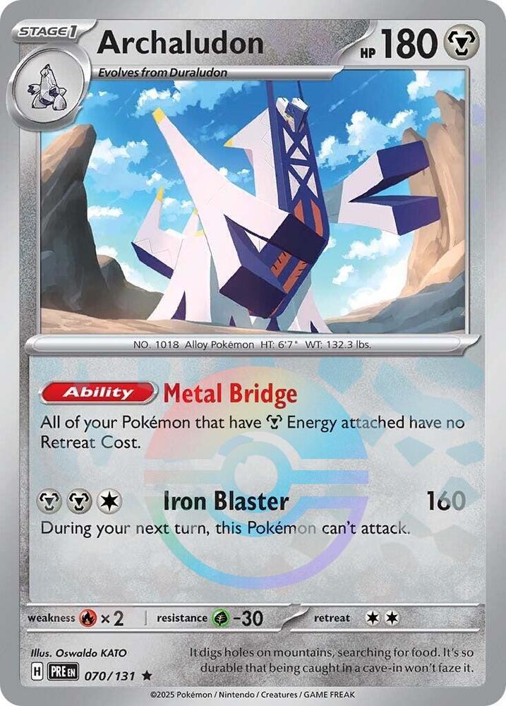 Archaludon (Poke Ball Pattern) - SV: Prismatic Evolutions